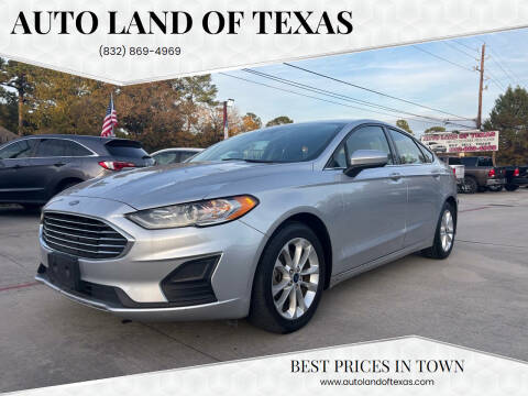 2019 Ford Fusion for sale at Auto Land Of Texas in Cypress TX