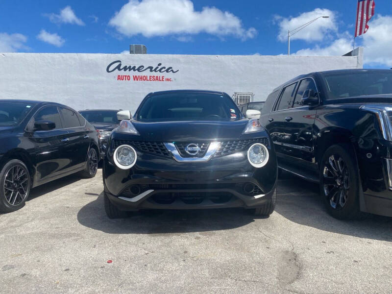 2017 Nissan JUKE for sale at America Auto Wholesale Inc in Miami FL