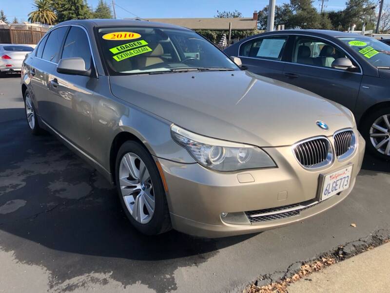 2010 BMW 5 Series for sale at Joe's Automobile in Napa CA