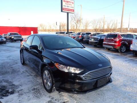 2017 Ford Fusion for sale at Marty's Auto Sales in Savage MN