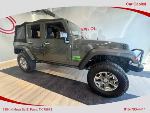 2015 Jeep Wrangler Unlimited for sale at Car Capitol in El Paso TX