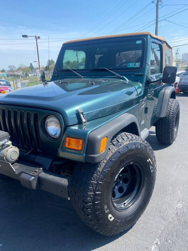 2000 Jeep Wrangler for sale at JACOBS AUTO SALES AND SERVICE in Whitehall PA