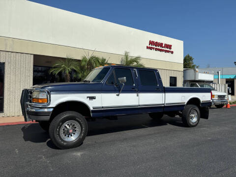 1994 Ford F-350 for sale at HIGH-LINE MOTOR SPORTS in Brea CA