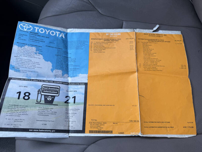 2004 Toyota 4Runner SR5