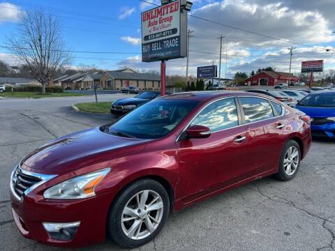 2015 Nissan Altima for sale at Unlimited Auto Group in West Chester OH
