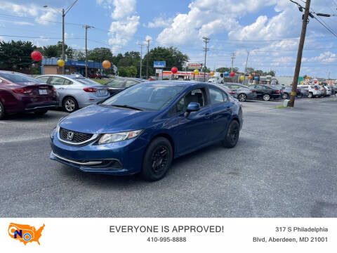 2015 Honda Civic for sale at Car Nation in Aberdeen MD