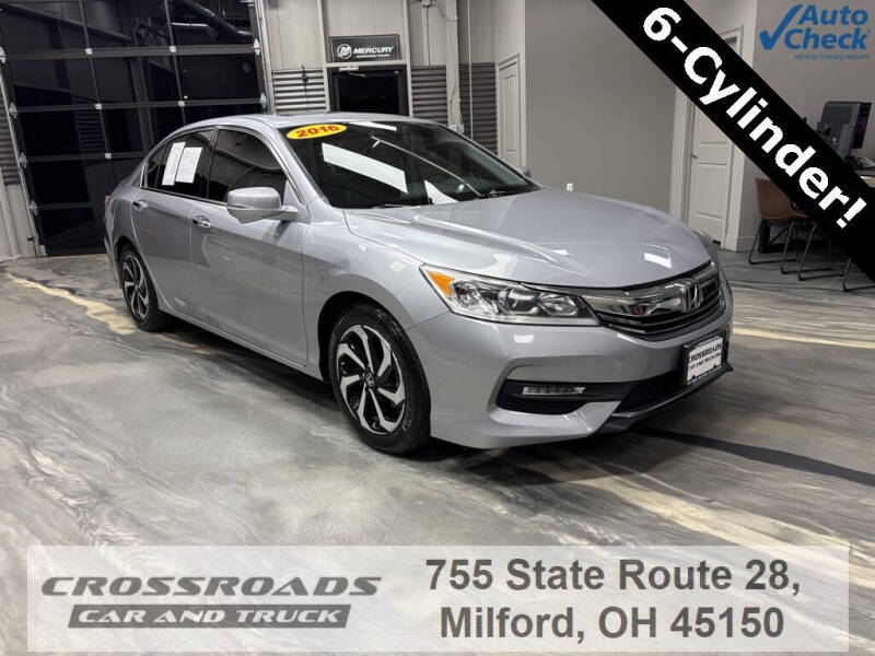 2016 Honda Accord for sale at Crossroads Car and Truck - Crossroads Car & Truck - Milford in Milford OH