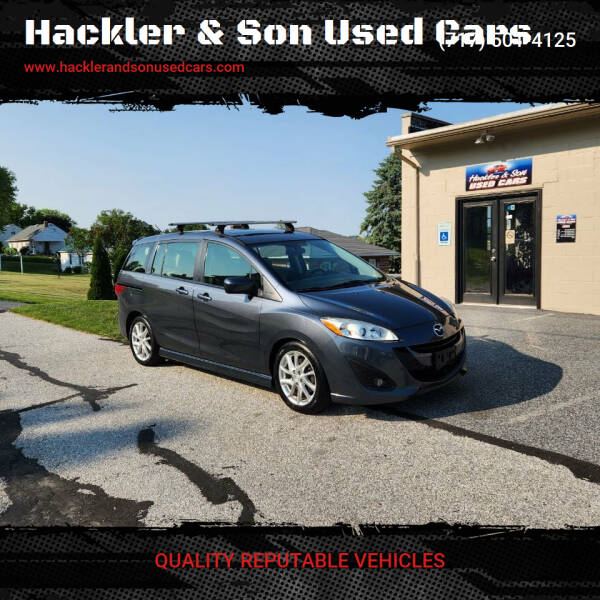 2012 Mazda MAZDA5 for sale at Hackler & Son Used Cars in Red Lion PA