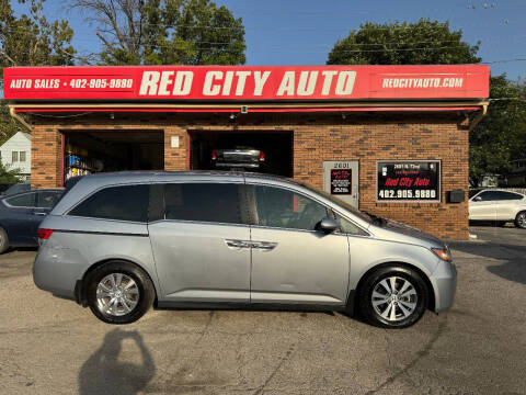 2016 Honda Odyssey for sale at Red City  Auto - Red City Auto in Omaha NE