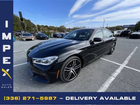2018 BMW 7 Series for sale at Impex Auto Sales in Greensboro NC