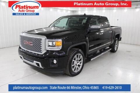 2015 GMC Sierra 1500 for sale at Platinum Auto Group Inc. in Minster OH