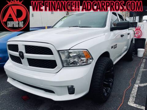 2016 RAM Ram Pickup 1500 for sale at AD CarPros, Inc. in Whittier CA