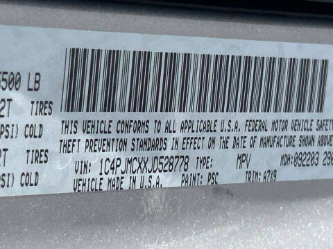 2018 Jeep Cherokee Latitude