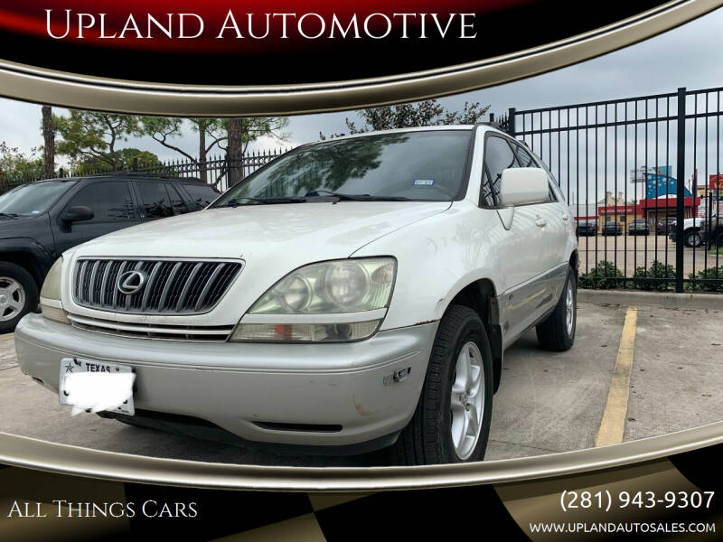 2001 Lexus RX 300 for sale at Upland Automotive in Houston TX