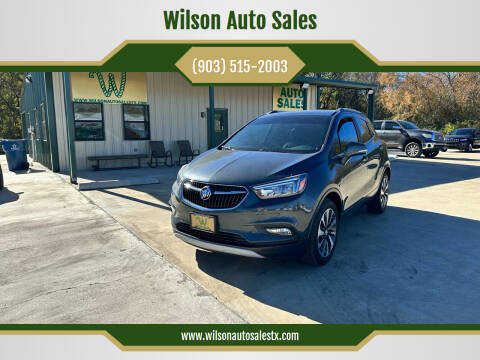 2018 Buick Encore for sale at Wilson Auto Sales in Chandler TX
