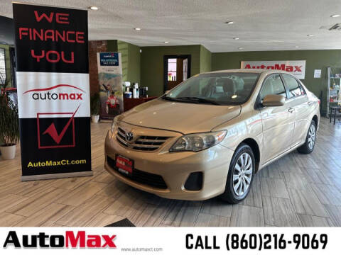 2013 Toyota Corolla for sale at AutoMax in West Hartford CT