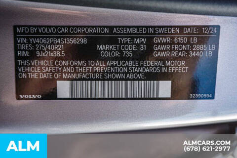 2025 Volvo XC90 B6 Plus Bright Theme 7P