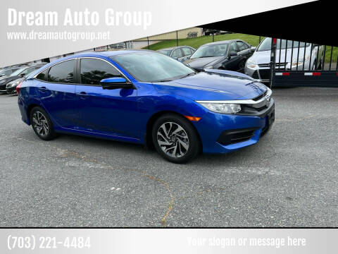 2016 Honda Civic for sale at Dream Auto Group in Dumfries VA