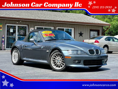2001 BMW Z3 for sale at Johnson Car Company llc in Crown Point IN