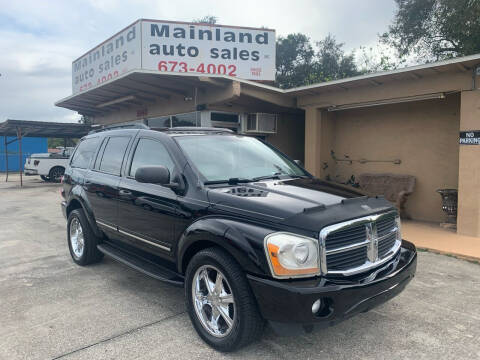 2004 Dodge Durango for sale at Mainland Auto Sales Inc in Daytona Beach FL