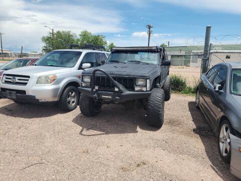 1994 Jeep Cherokee for sale at PYRAMID MOTORS - Fountain Lot in Fountain CO