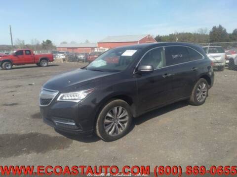2016 Acura MDX for sale at East Coast Auto Source Inc. in Bedford VA