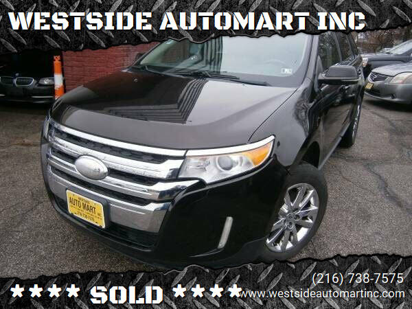 2013 Ford Edge for sale at WESTSIDE AUTOMART INC in Cleveland OH