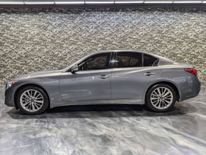 Used 2021 INFINITI Q50 LUXE with VIN JN1EV7BR3MM753471 for sale in Detroit, MI