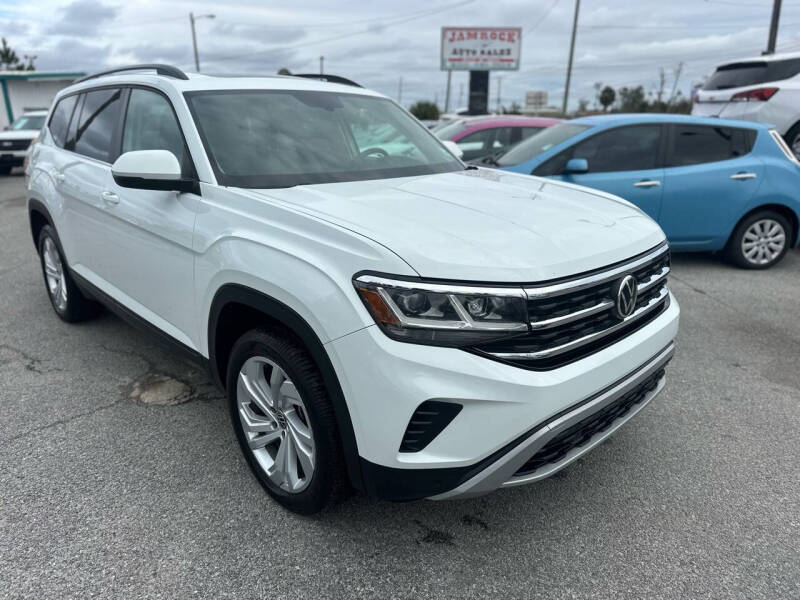 2021 Volkswagen Atlas for sale at Jamrock Auto Sales of Panama City in Panama City FL