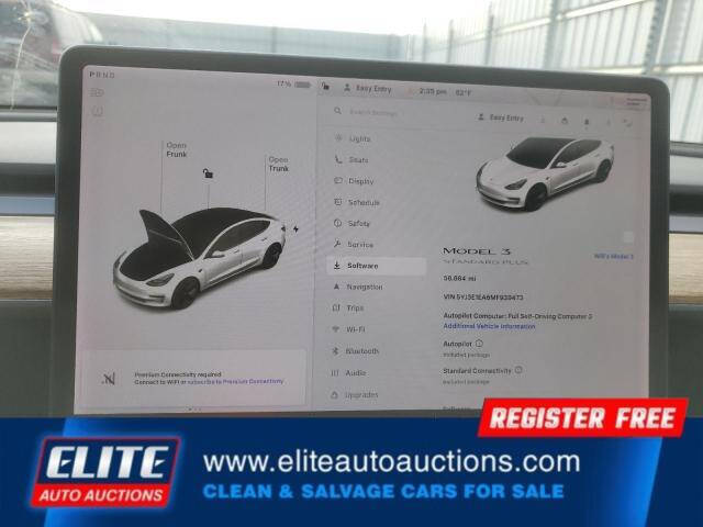 2021 Tesla Model 3 Standard Range Plus