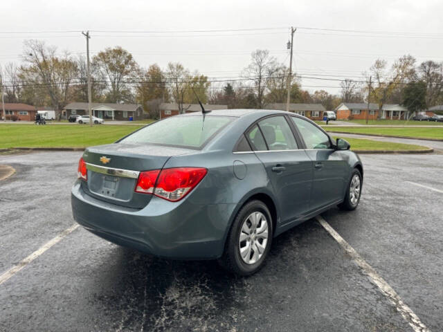 2012 Chevrolet Cruze for sale at Ryan Motor Sales in Bowling Green, KY