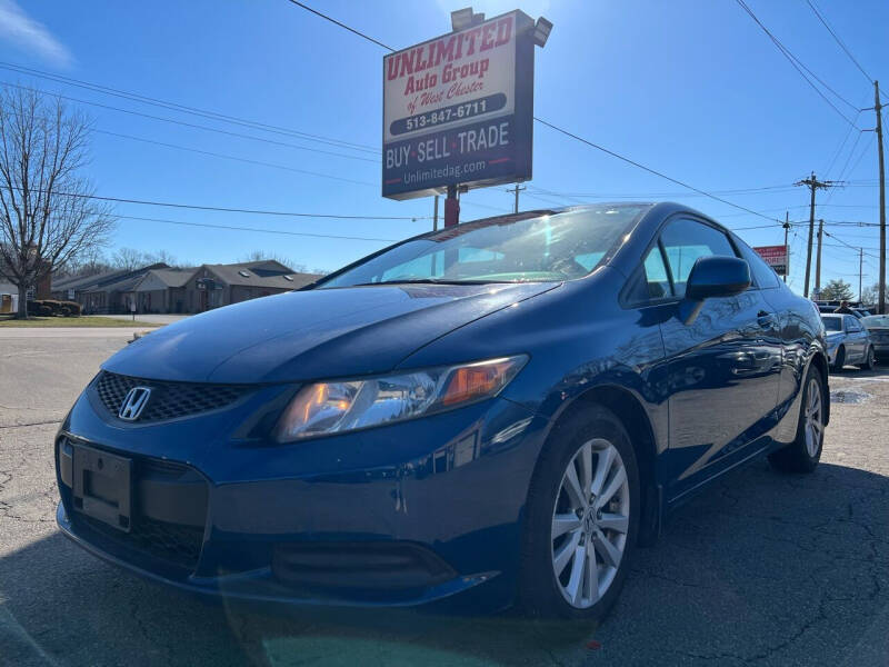 2012 Honda Civic for sale at Unlimited Auto Group in West Chester OH