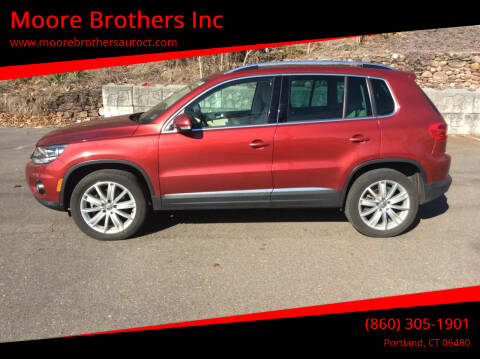 2013 Volkswagen Tiguan for sale at Moore Brothers Inc in Portland CT