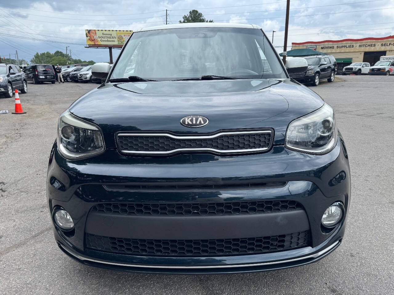 Teal 2018 Kia Soul + + 4dr Crossover 2