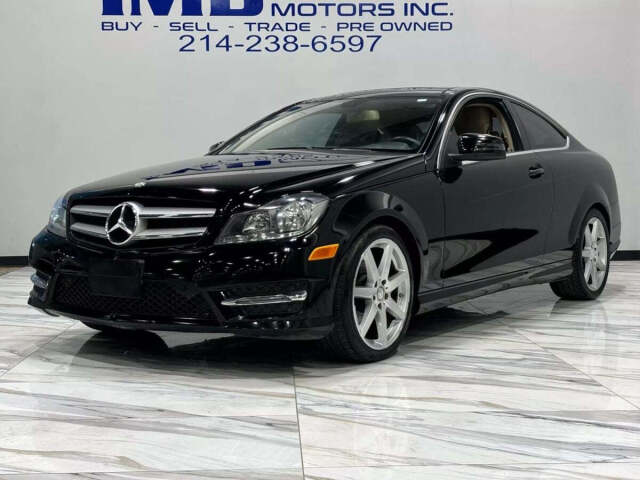 2013 Mercedes-Benz C-Class for sale at IMD MOTORS, INC in Dallas, TX