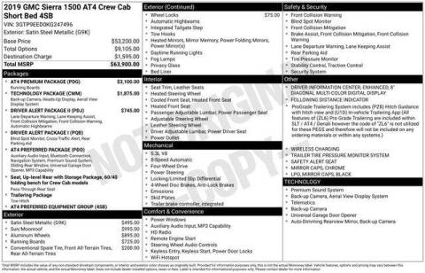 2019 GMC Sierra 1500