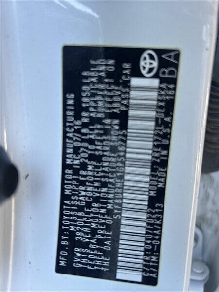 2016 Toyota Corolla S Plus