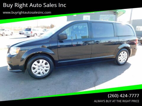 2016 Dodge Grand Caravan for sale at Buy Right Auto Sales Inc in Fort Wayne IN