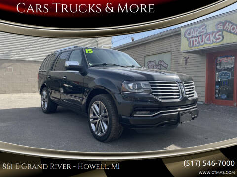 2015 Lincoln Navigator for sale at Cars Trucks & More in Howell MI