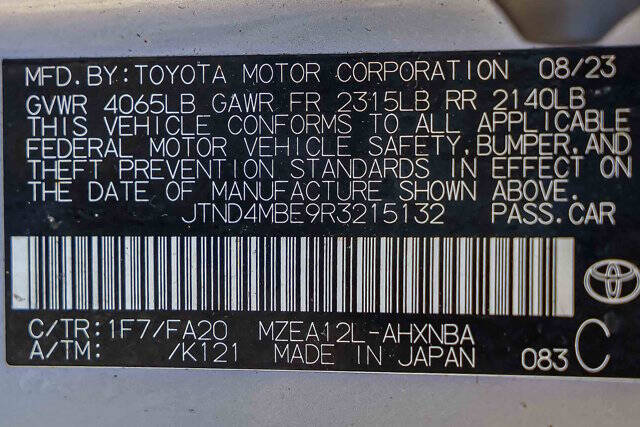 2024 Toyota Corolla Hatchback