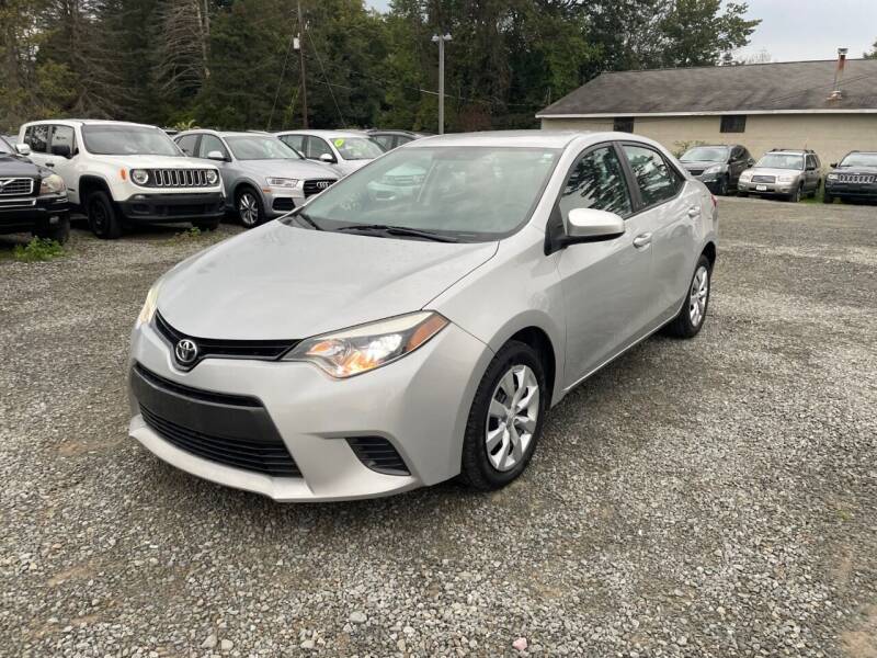 2016 Toyota Corolla for sale at Auto4sale Inc in Mount Pocono PA