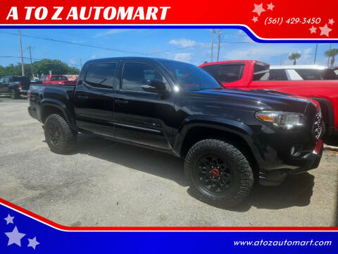 2021 Toyota Tacoma for sale at A TO Z  AUTOMART - A TO Z AUTOMART in West Palm Beach FL