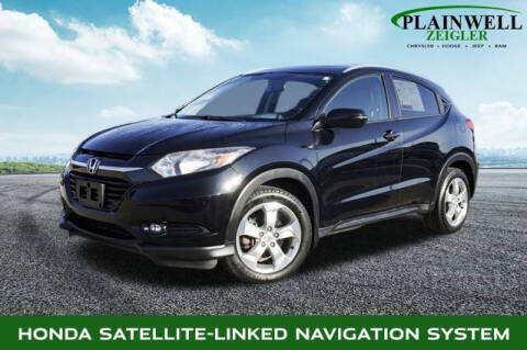 2016 Honda HR-V for sale at Zeigler Ford of Plainwell in Plainwell MI