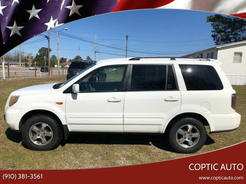 2007 Honda Pilot for sale at Coptic Auto in Wilson NC