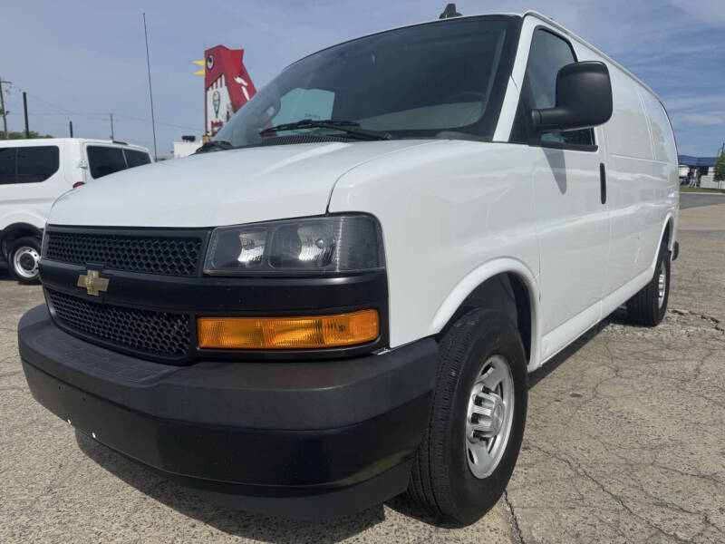 Used 2020 Chevrolet Express Cargo Work Van with VIN 1GCWGAFP4L1247567 for sale in Marietta, GA