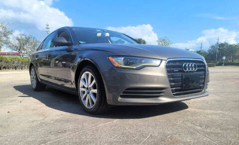 2013 Audi A6 for sale at Second 2 None Auto Center in Naples FL