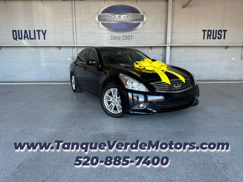 2015 Infiniti Q40 for sale at TANQUE VERDE MOTORS in Tucson AZ