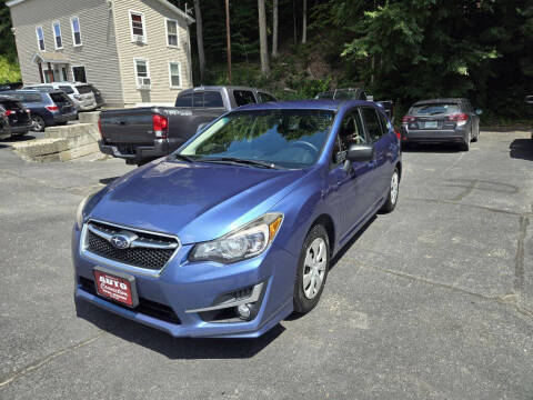 2016 Subaru Impreza for sale at AUTO CONNECTION LLC in Springfield VT