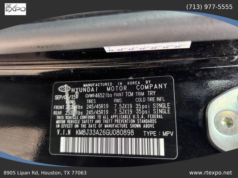 2016 Hyundai Tucson Limited