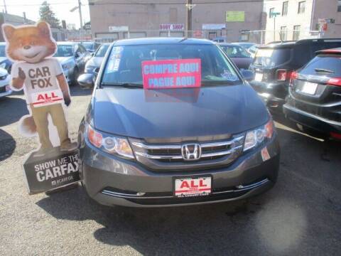 2015 Honda Odyssey for sale at ALL Luxury Cars in New Brunswick NJ